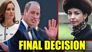 Prince William final decision to let go of his side chick Rose Hanbury and focus in Catherine amid c [upl. by Reinar162]