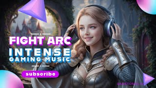 Fight Arc  Intense Gaming music music gamingmusic [upl. by Bilbe234]