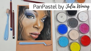 WS Portrait in PanPastel by Julia Woning [upl. by Shenan]