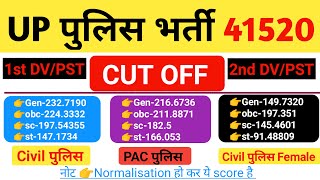 UP पुलिस भर्ती 2018👉41520 CUT OFF FINAL कितना गया था  UPP cut off 41520  upp 2018 cut off final [upl. by Ing]