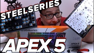 SteelSeries APEX 5 Keyboard Review amp Tear Down [upl. by King263]