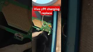 Vivo Y91 Charging replacetrending shorts viralvideo repair display mobilerepair short shorts [upl. by Relluf]