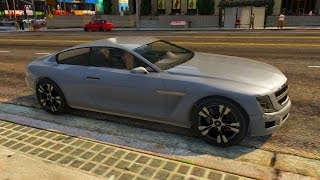 Albany Alpha  GTA 5 Online The Business Update Vehicle Showcase [upl. by Yhtac413]