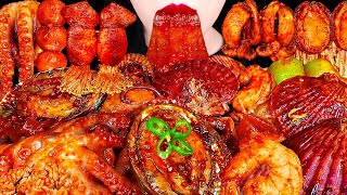 ASMR SPICY SEAFOOD OCTOPUS SQUID CRAB LOBSTER 매콤한 해물찜 모음집 COMPILATION EATING SOUNDS MUKBANG 먹방 [upl. by Gardel]