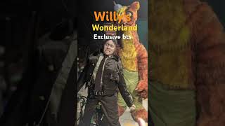 Willys wonderland exclusive bts A sub means alot ❤️ [upl. by Elicia]