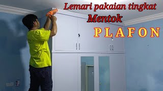 Jasa pembuatan Lemari pakaian Customwardrobe lemaribaju diy [upl. by Ignaz]