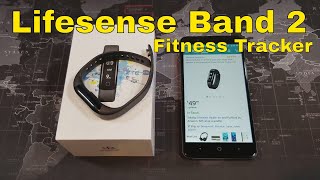 LifeSense Band 2  A good FitBit alternative for 50 [upl. by Ariay]