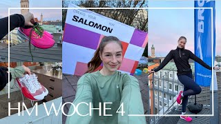 ROAD TO BERLIN HM  Woche 4 Laufevents mit Salomon amp Brooks Bücher Haul [upl. by Brandtr]