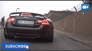 605 HP Jaguar XKRS Arden AJ20RS PURE Acceleration Sound [upl. by Hekker]