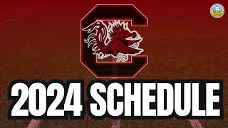 2024 South Carolina Football Schedule Preview GAMEBYGAME ANALYSIS [upl. by Aibar]