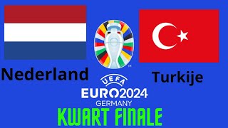 Ek 202448 NederlandTurkije kwartfinale [upl. by Reinwald]