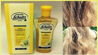 Capelli più chiari con la lozione Schultz [upl. by Ahsikar]