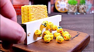 Lego Salad  Lego In Real Life  Stop Motion Cooking amp ASMR [upl. by Pirzada]