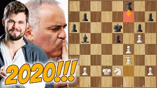 Kasparov vs Carlsen [upl. by Lleunamme]