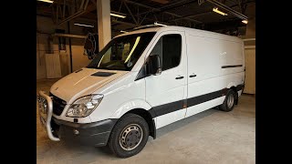 MercedesBenz Sprinter 519CDI Spylebil med Leistikow aggregat [upl. by Storer648]