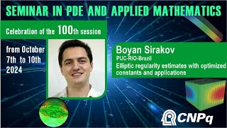 PLENARY TALK BY BOYAN SIRAKOVSESSION 100 [upl. by Reviel]