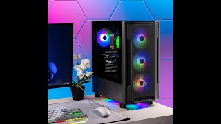 Skytech Shadow Gaming PC Desktop Intel i5 13400F 25 GHz 46GHz Turbo Boost NVIDIA RTX 4060 [upl. by Clarkson]