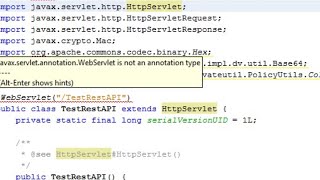 Cant import javaxservletannotationWebServlet  servlet webservlet annotation [upl. by Nimrac]