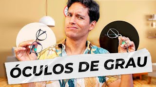 Como escolher ÓCULOS DE GRAU  Moda Masculina [upl. by Ashmead]