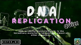 DNA Replication Quiz The Molecular Machinery Behind Cell Division  Test Your Knowledge [upl. by Christye869]