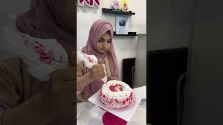 Red velvet cake  cake icing  chocolate cakes preparation  rose cake  toy cake [upl. by Skantze]