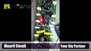 REVIEW KIT Power Amplifier EEENGINE Class HD 3600 HD3600 watt plus protector 286M TD [upl. by Sehcaep]