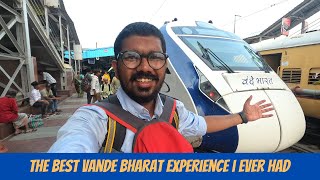 Tirupati to Secunderabad Express Experience  Inside Vande Bharat [upl. by Elaynad64]