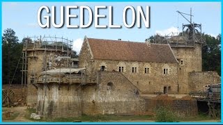 Guédelon  Visite du château fort en construction sept 2015 [upl. by Azarria83]