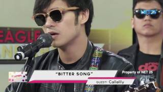 CALLALILY  BITTER SONG NET25 LETTERS AND MUSIC [upl. by Thistle]