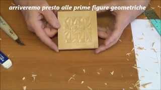 Video corso di intaglio legno a punta di coltello per principianti [upl. by Hnim216]