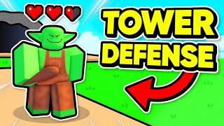 I made a TOWER DEFENSE Game in Roblox [upl. by Elam]