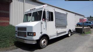 1996 Freightliner Food Truck Start Up Exhaust and In Depth Tour [upl. by Zsolway]