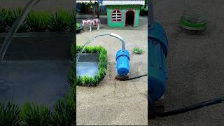 Mini tractor project mini motor water pump science project cows video  325 [upl. by Annoled]