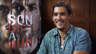 SON OF A GUN  Brenton Thwaites Interview [upl. by Eyoj394]