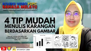 4 TIP MUDAH MENULIS KARANGAN BERDASARKAN GAMBAR  BAHASA MELAYU SEKOLAH RENDAH akademiyoutuber [upl. by Nolyd]