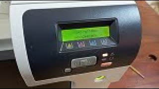 How to remove paper jam on HP Color Lasetjet CP5225 [upl. by Vetter]