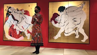 書道家・紫舟による春画展、東京で初披露 [upl. by Mandych]