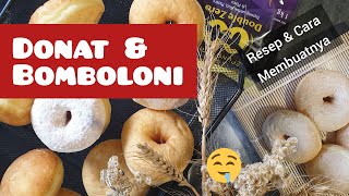 RESEP DONAT amp BOMBOLONI  Ala Sofie Fadila  LEMBUT DAN ANTI GAGAL resepdonatantigagal [upl. by Treat682]