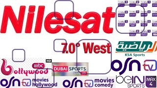 Nilesat 7W 3Feet Dish Full Setting And New Channels Update [upl. by Atiugal]