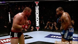 Daniel Cormier vs Josh Barnett Championship BATTLE strikeforce [upl. by Reywas]