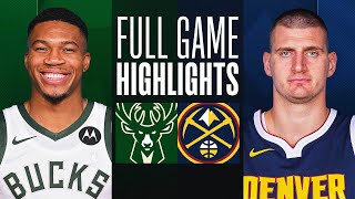 BUCKS at NUGGETS  FULL GAME HIGHLIGHTS  January 29 2024 [upl. by Albemarle246]