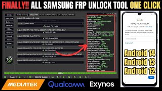 Finally🔥 All Samsung FRP Bypass 2024 Android 141312 Latest Security  All Samsung FRP Unlock Tool✅ [upl. by Jeanette]