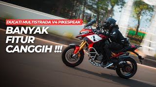 DUCATI MULTISTRADA V4 PIKES PEAK 2022 🔥  ADA ADAPTIVE CRUISE CONTROL ‼️ [upl. by Ahsar]