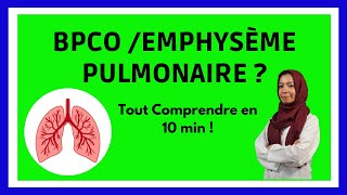 BPCO  EMPHYSEME PULMONAIRE  Symptômes Causes Traitement en 10 min [upl. by Atiekram]