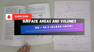 Ex  121Part2  Surface Areas and Volumes  Class 10th I Maths CBSE Chapter  12 [upl. by Irt404]