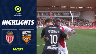 AS MONACO  FC LORIENT 3  1  Highlights  ASM  FCL  20222023 [upl. by Birgit]