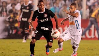 Santos 0 x 1 Corinthians  2012  Globo Esporte SemiFinal Libertadores [upl. by Estren509]