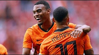 Netherlands 61 Turkey  World Cup  Qualification  All goals and highlights  07092021 [upl. by Navi]