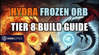 Hydra Winterglass can cook T8s  Build Guide  Diablo 4  S5 Sorcerer [upl. by Katharine]