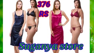 Divine Attractive Women Nightdresses womens satin night wears collection 2023 suganya [upl. by Pinzler]